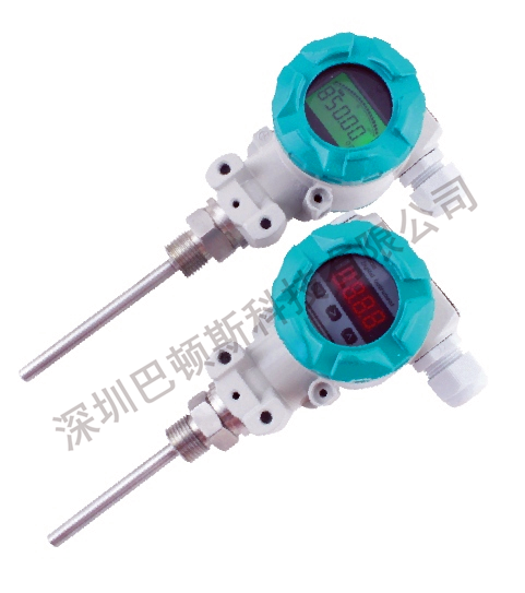带显示温度变送器